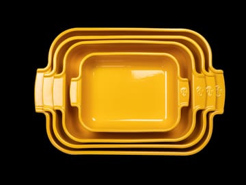 Plat en céramique Appolia 29,5x36 cm - Saffron yellow - Peugeot