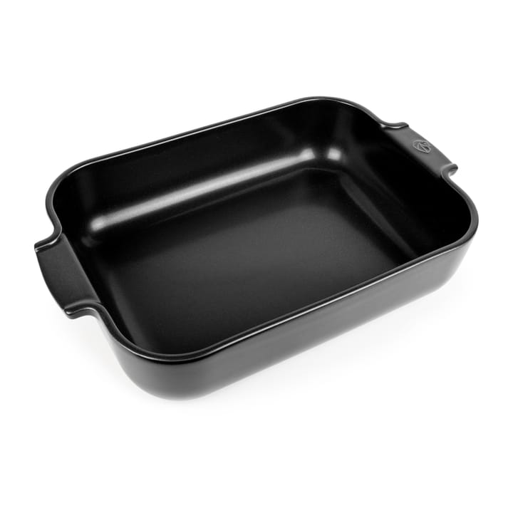 Plat en céramique Appolia 29,5x36 cm - Satin black - Peugeot