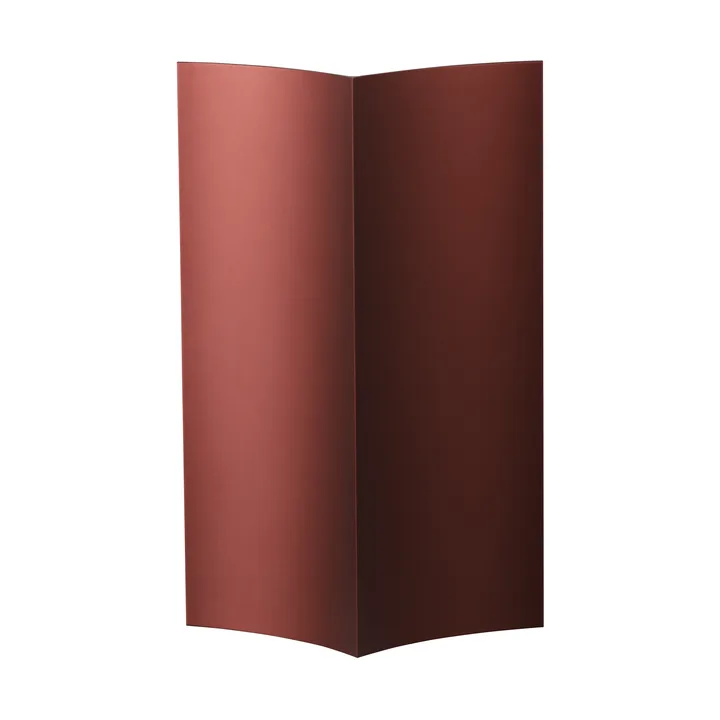 Applique murale Concave 27 - Oxide (rouge) - Pholc
