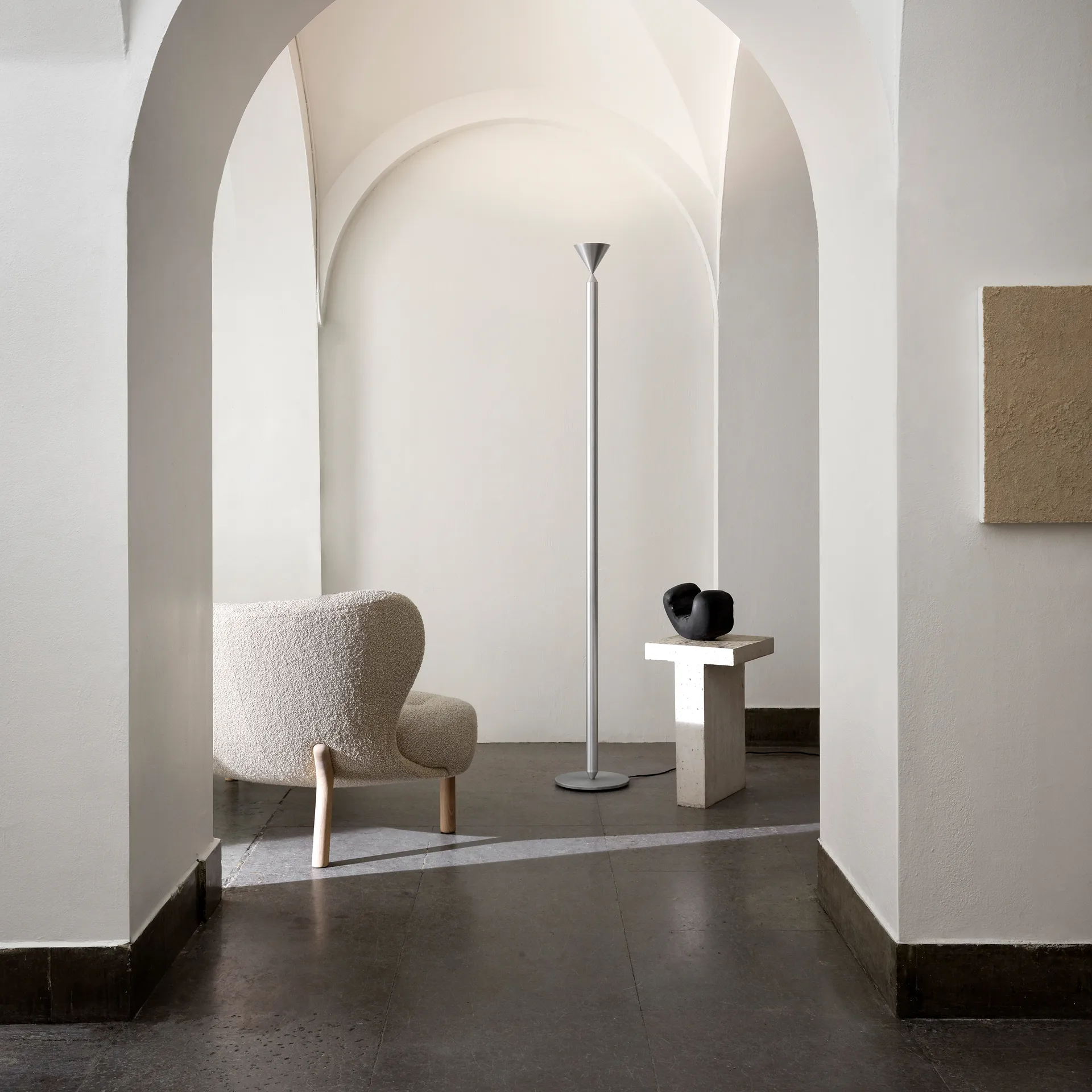 Lampadaire Apollo 180, Aluminium Pholc