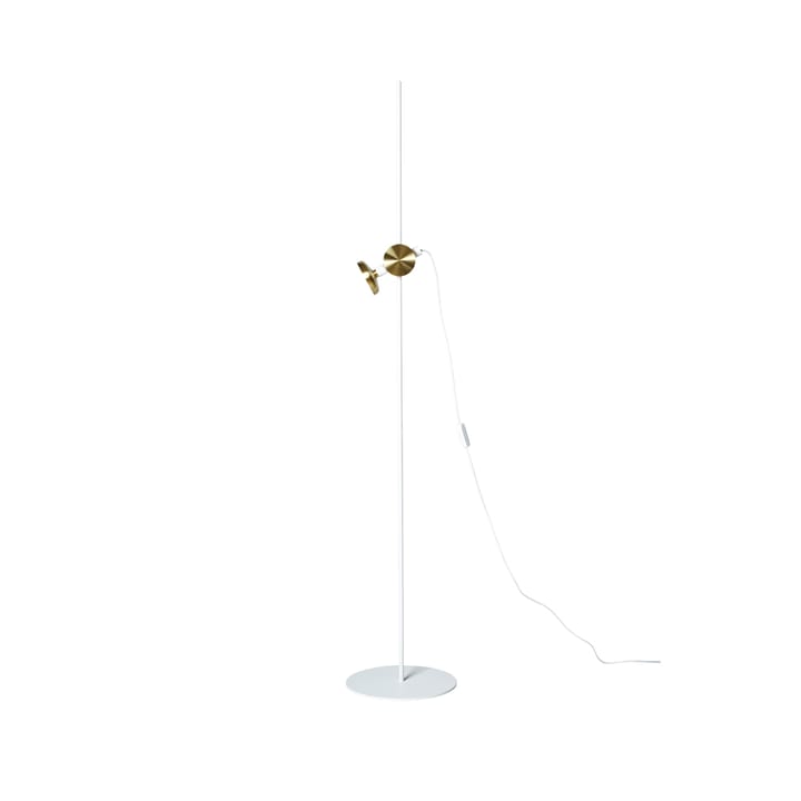 Lampadaire Blend 150 - blanc/laiton, LED - Pholc