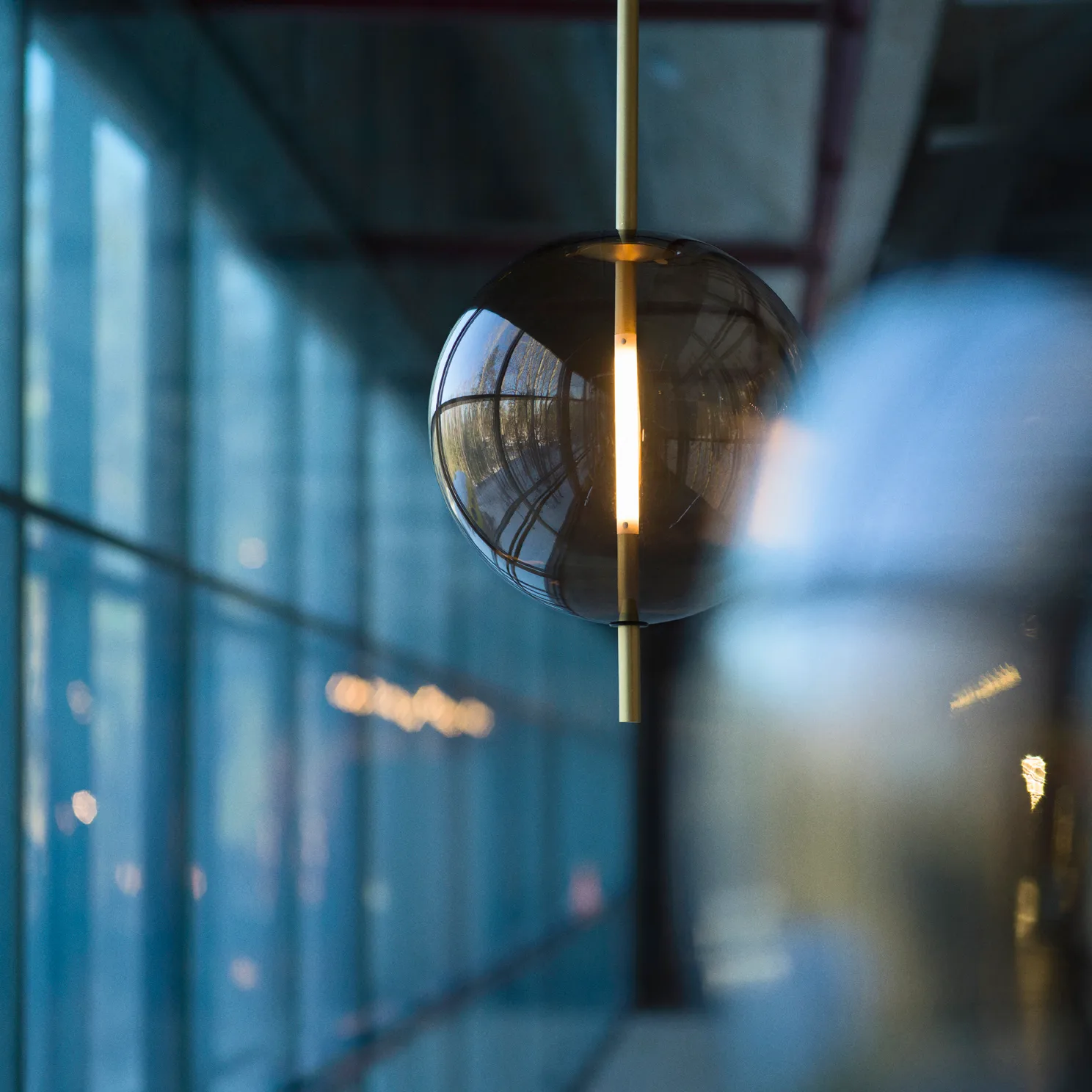 Lampe à suspension Kandinsky 30, Smoked brown Pholc