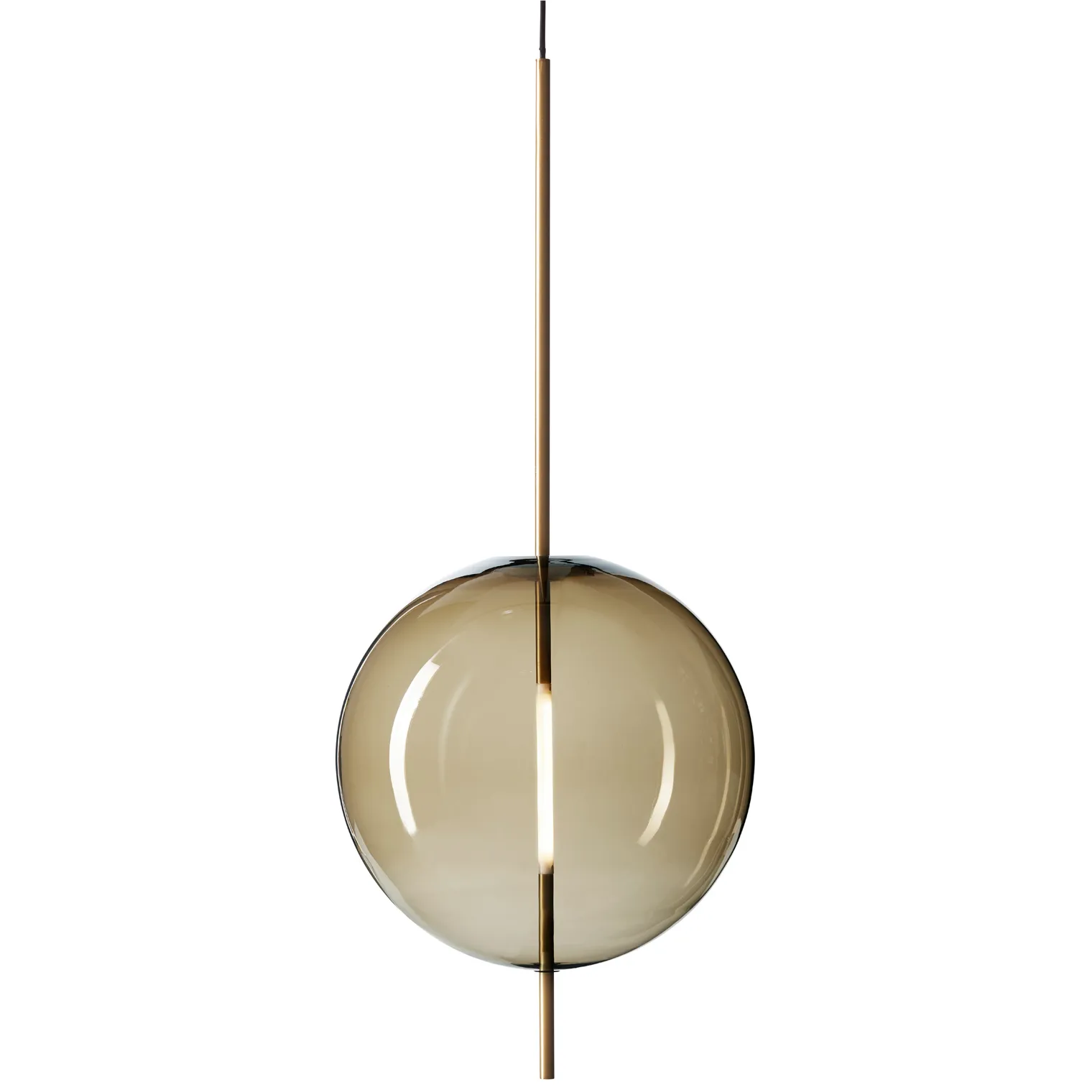 Lampe à suspension Kandinsky 45, Smoked brown Pholc