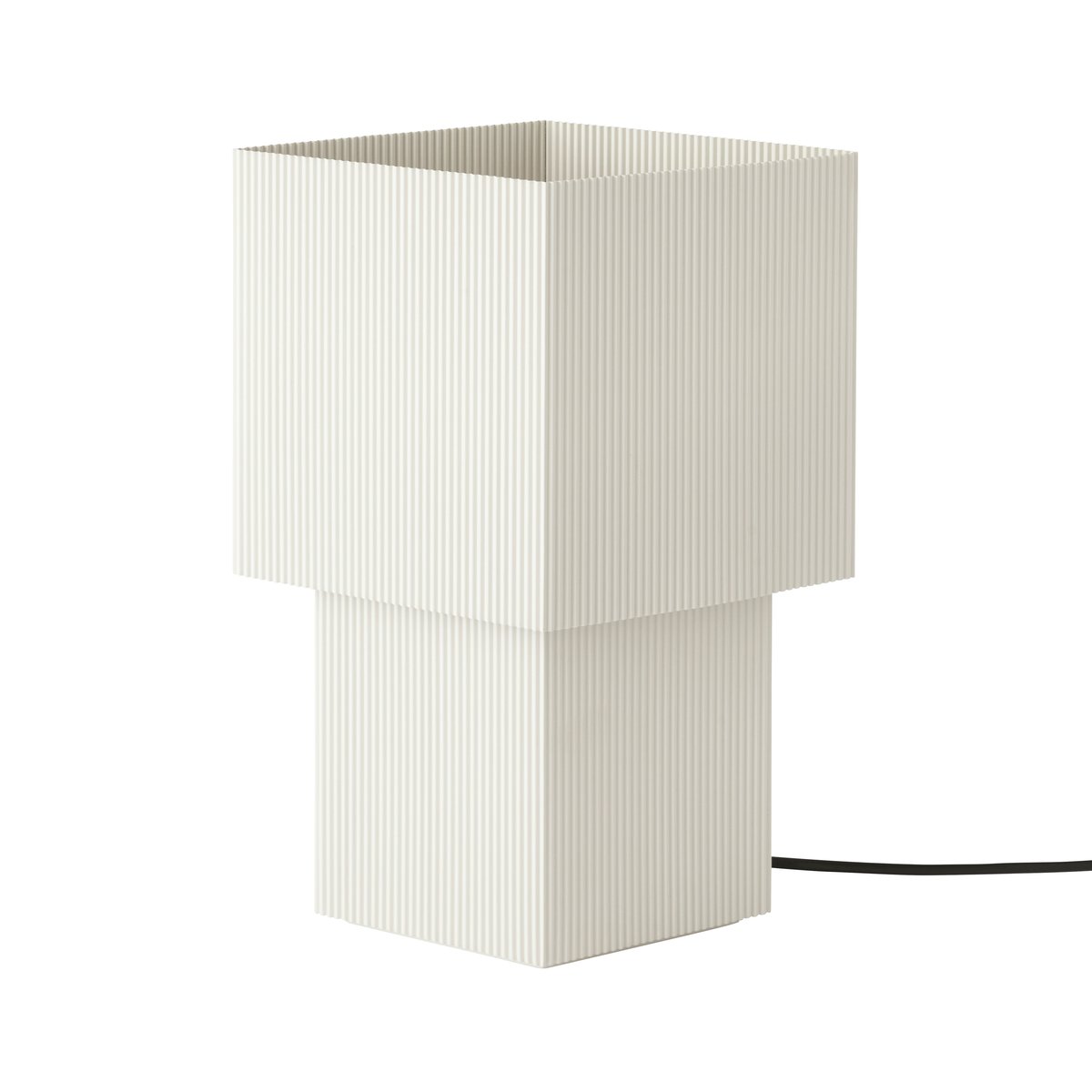 Pholc Lampe de table Romb 36 Cotton | Design Scandinave | Lampes de table | Blanc