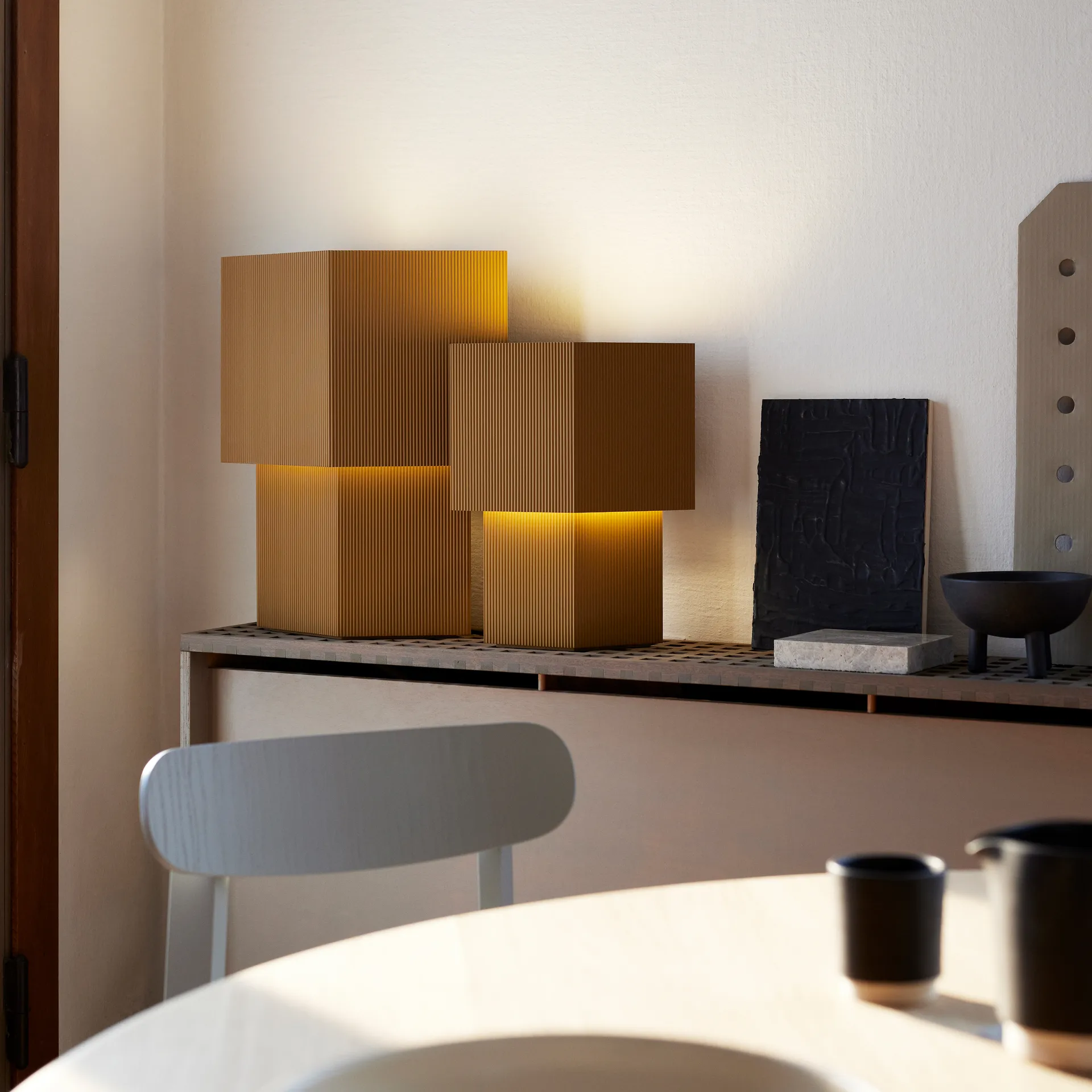 Lampe de table Romb 36, Cumin Pholc