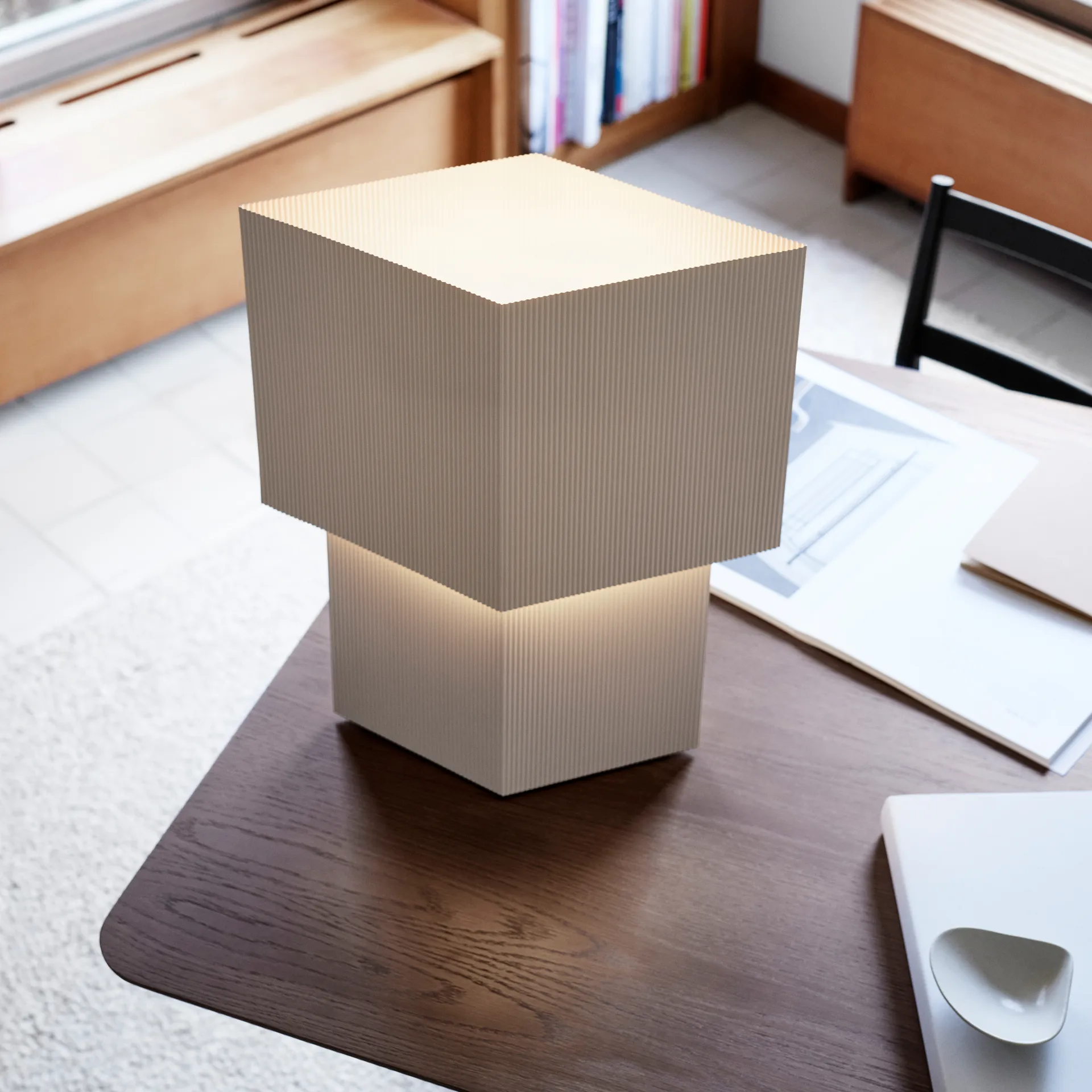 Lampe de table Romb 48, Cotton Pholc