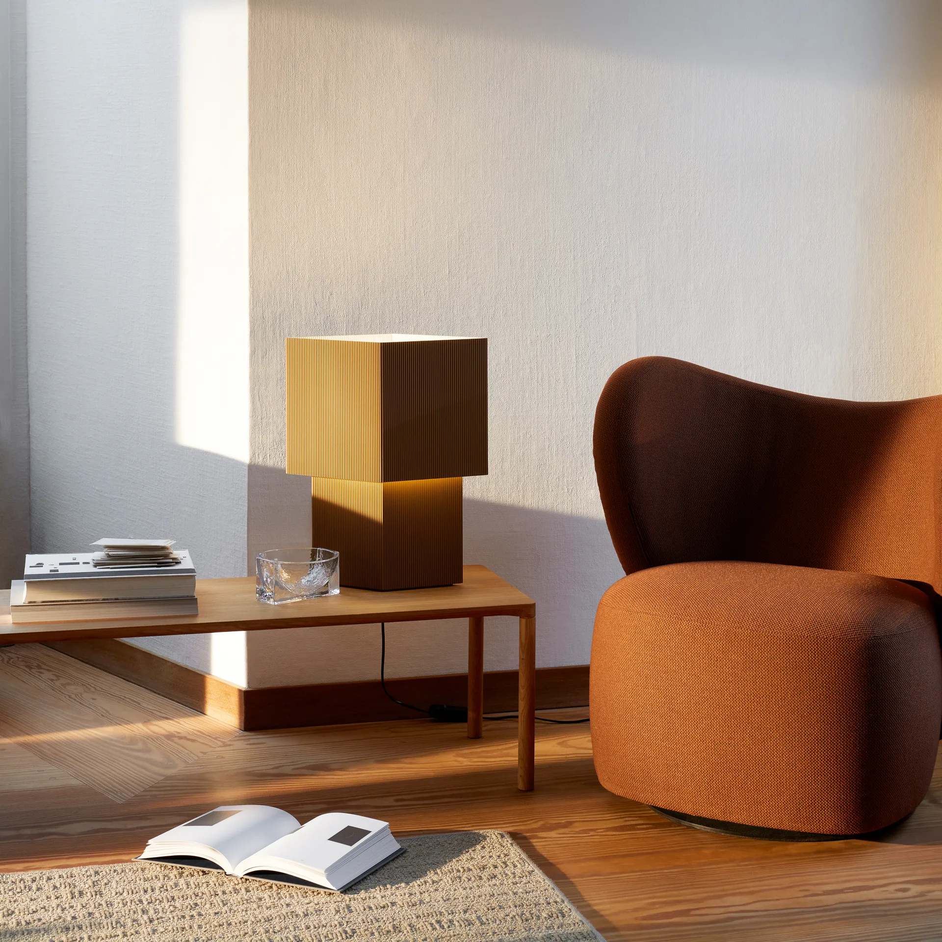Lampe de table Romb 48, Cumin Pholc