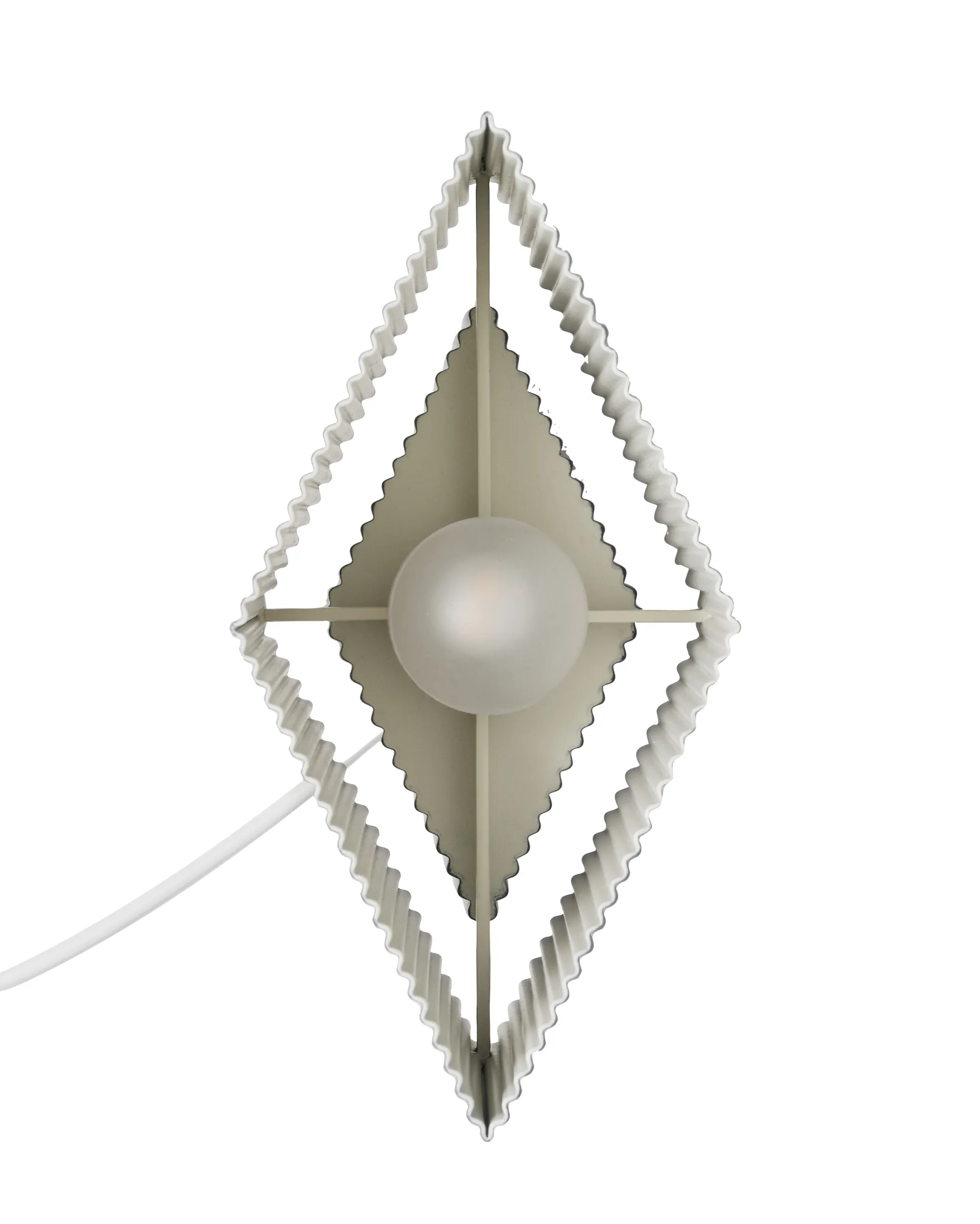 Lampe de table Romb Mini portable 19 cm, Cotton Pholc