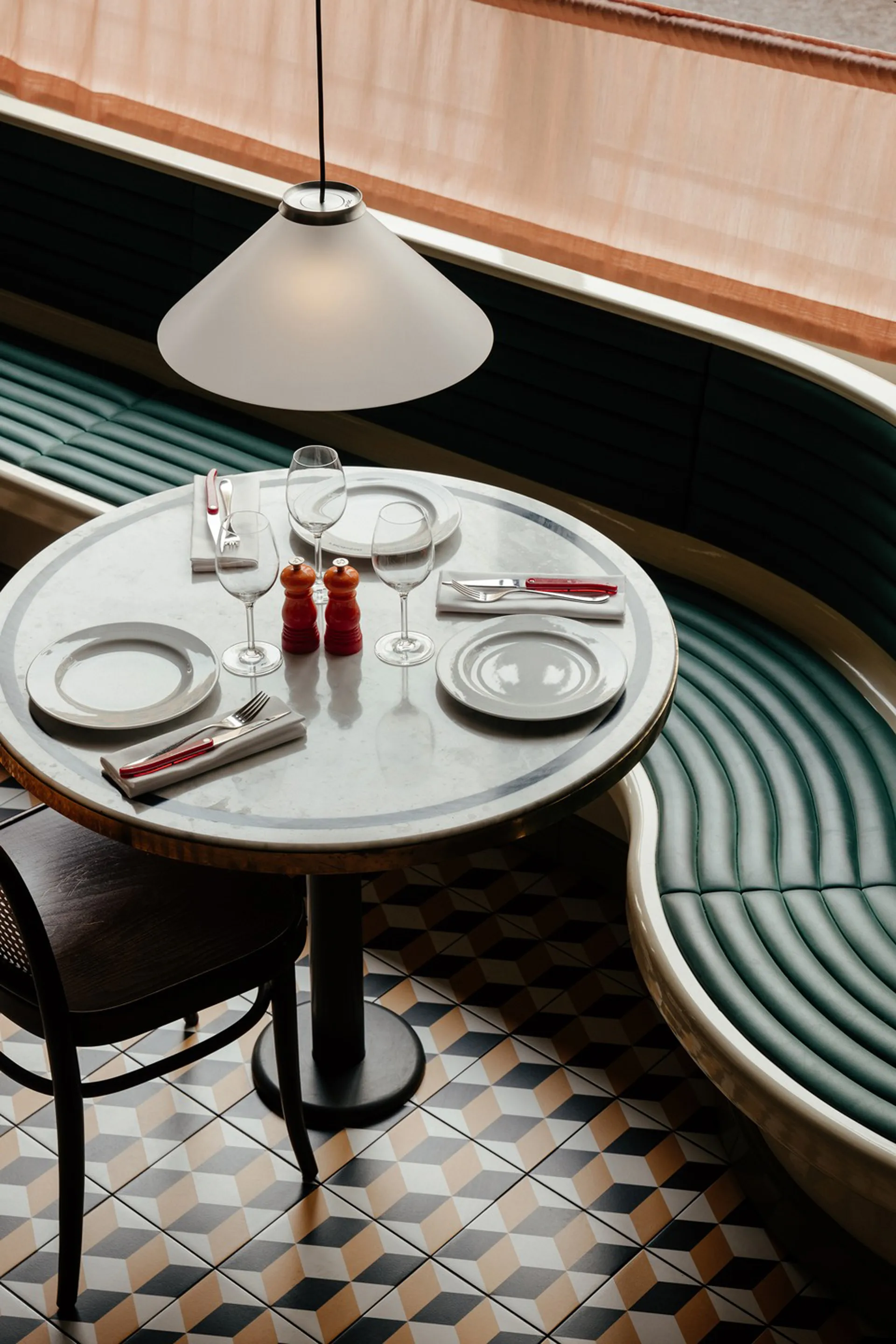 Plafonnier Aline 40, Aluminium Pholc