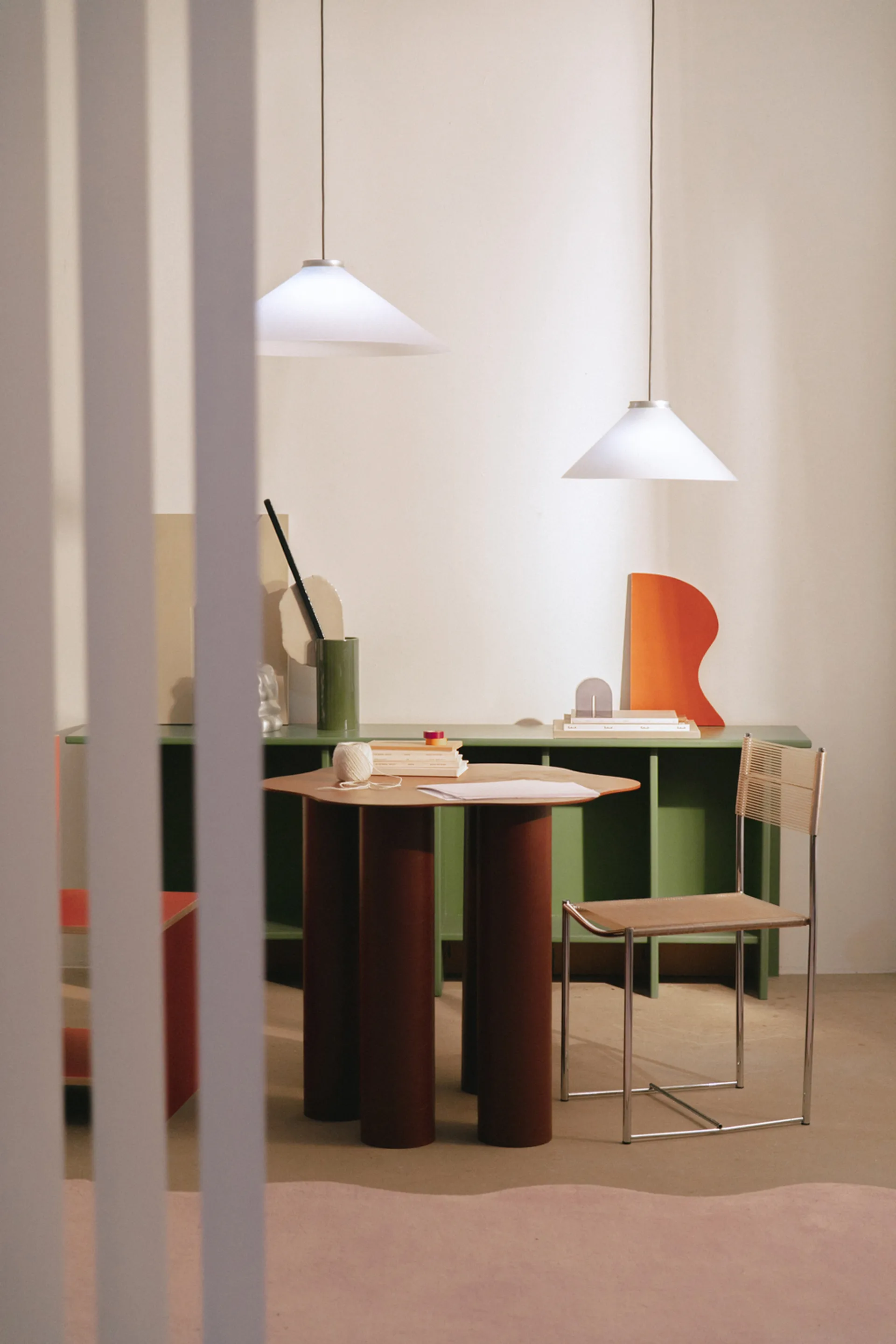 Plafonnier Aline 40, Aluminium Pholc