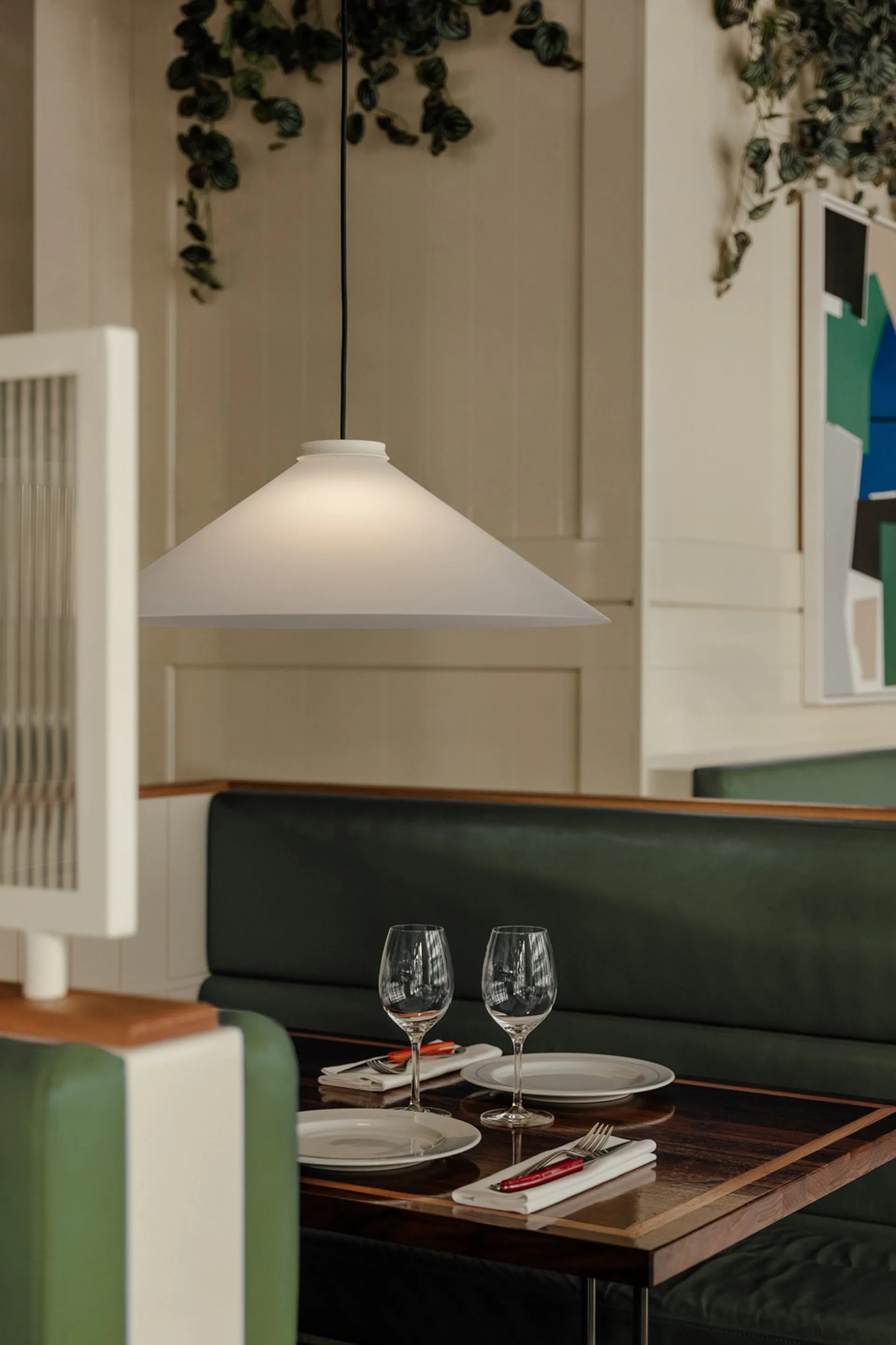 Plafonnier Aline 58, Coton Pholc