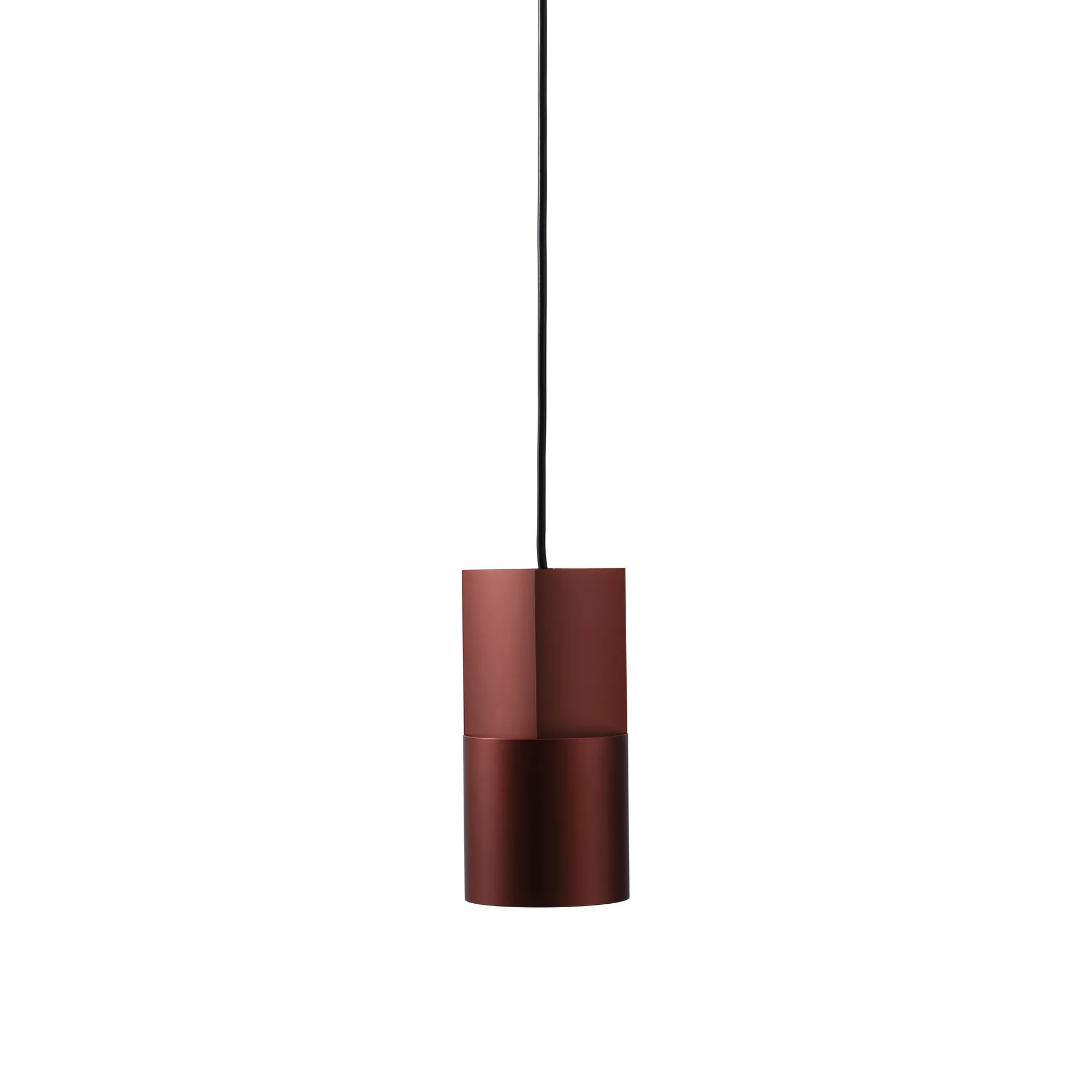 Suspension Concave 10, Oxide (rouge) Pholc