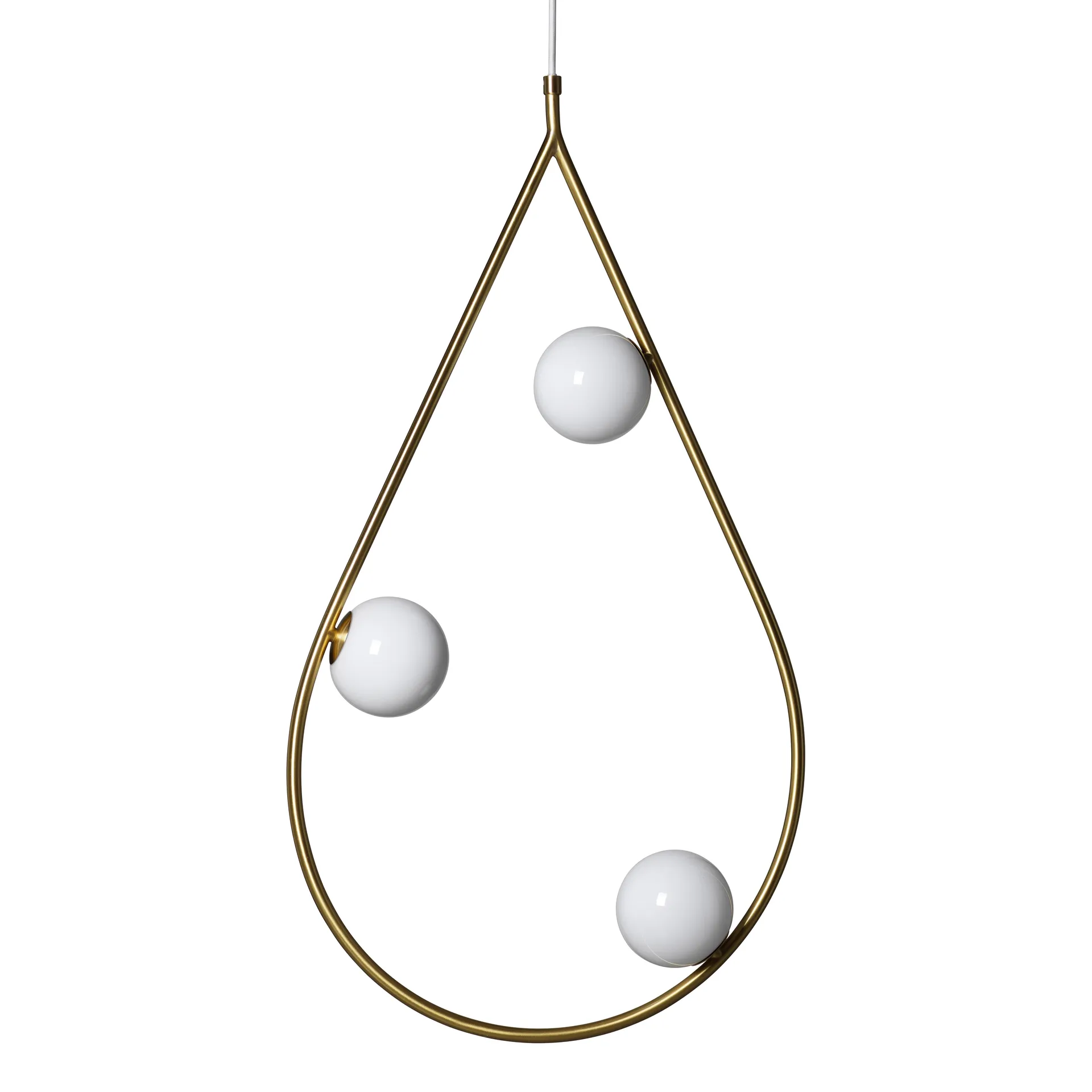 Suspension Pearls 80, laiton Pholc