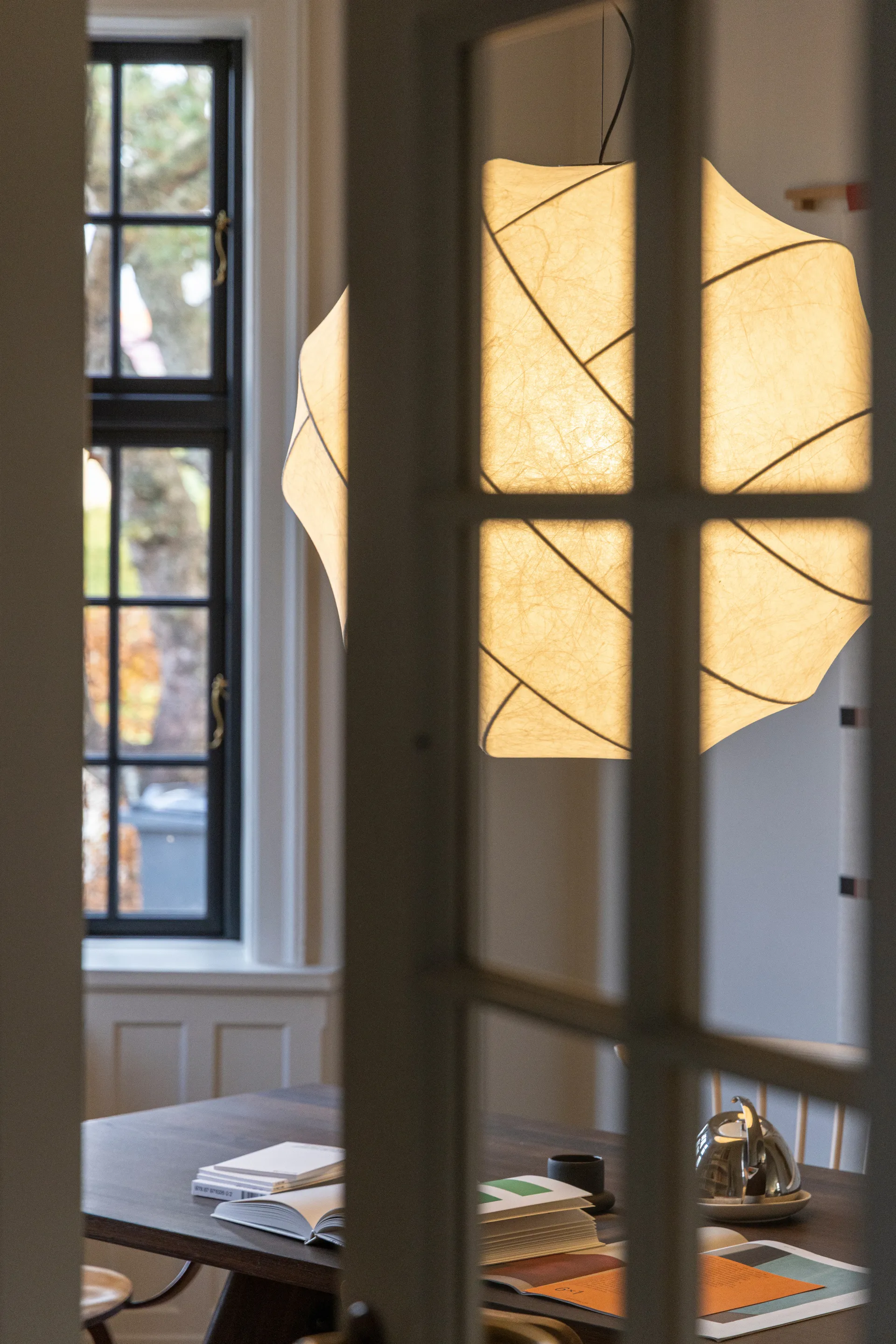 Suspension Turner 80, Blanc Pholc