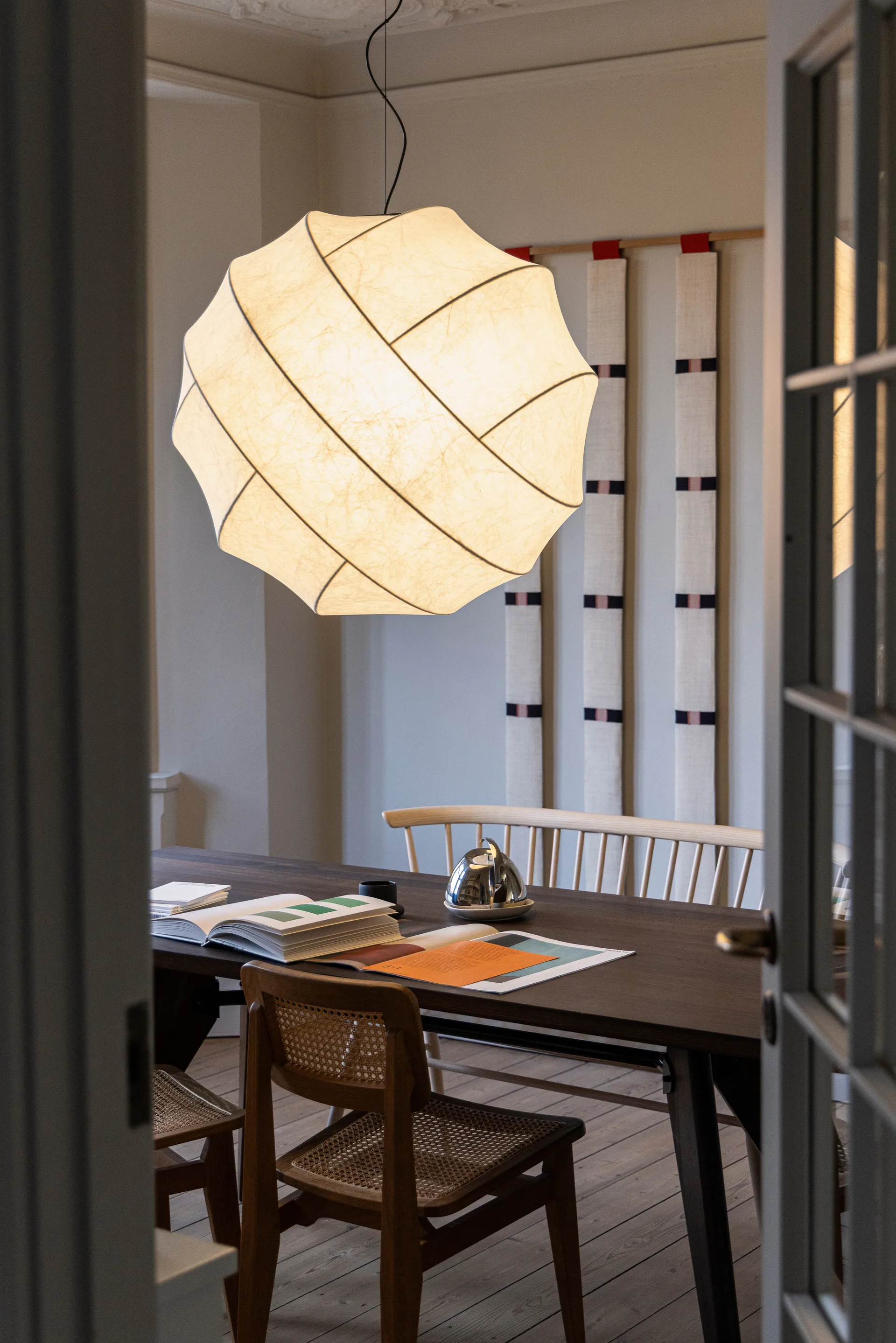 Suspension Turner 80, Blanc Pholc