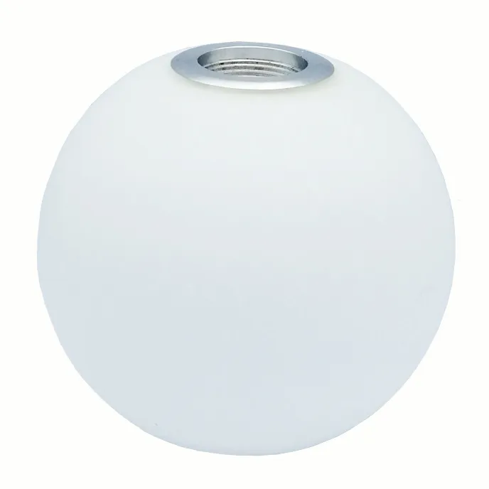 Verre de remplacement pour plafonnier Mobil - Verre opale, ouverture filetée 2,5 cm - Pholc