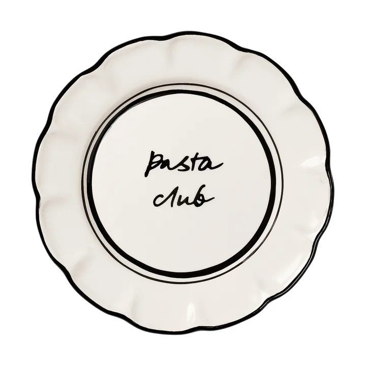 Bistro assiette à salade - Black, 21,5 cm - Pick a Poppy