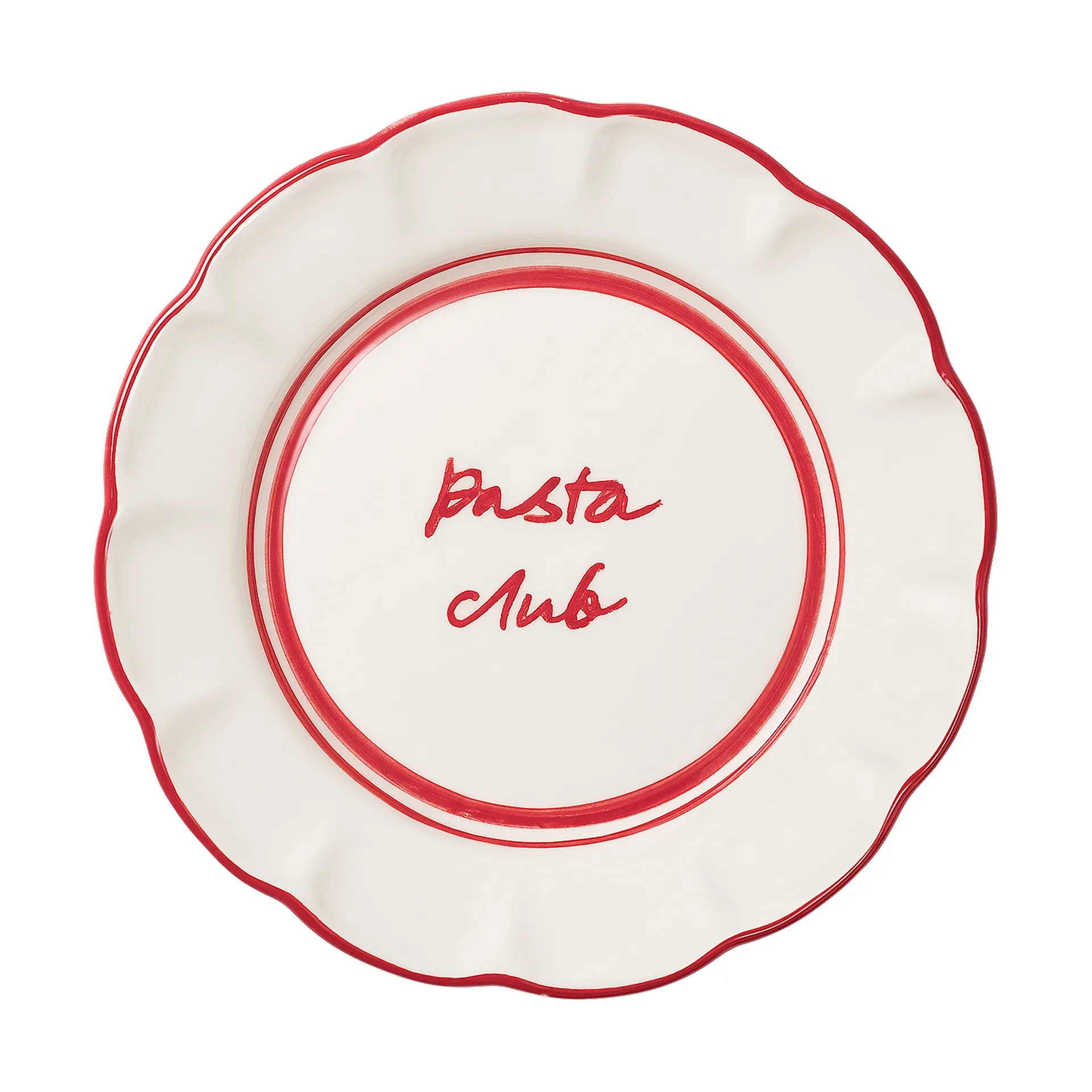 Bistro assiette à salade, Red, 21,5 cm Pick a Poppy