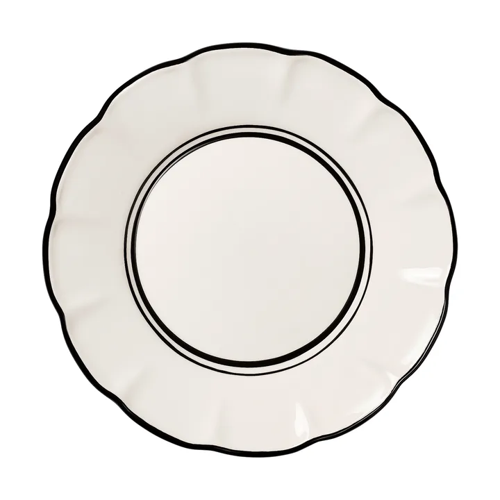 Bistro assiette - Black, 28 cm - Pick a Poppy