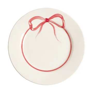 Bow assiette - Dark Pink, 28 cm - Pick a Poppy