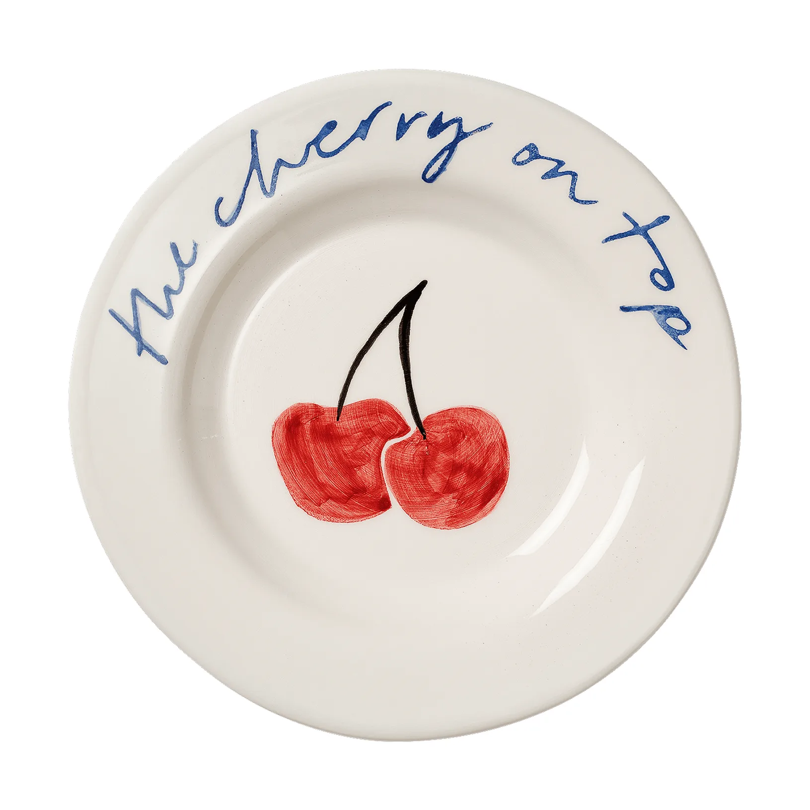 Cherry assiette à tapas, Red, 15 cm Pick a Poppy