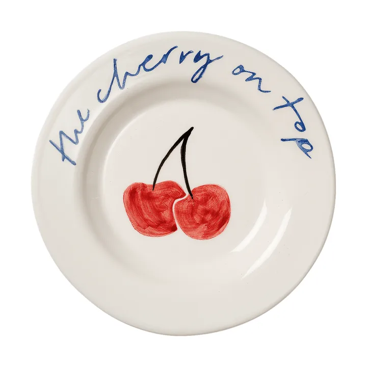 Cherry assiette à tapas - Red, 15 cm - Pick a Poppy