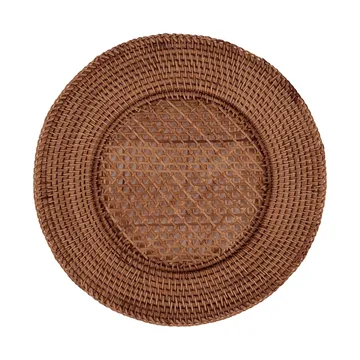 Classic Rattan set de table - Dark Brown, 33 cm - Pick a Poppy