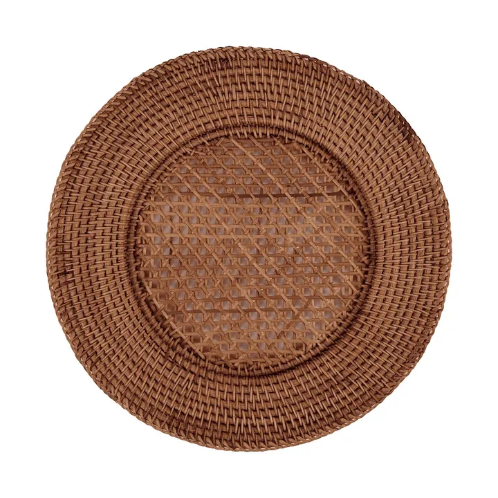Classic Rattan set de table - Dark Brown, 33 cm - Pick a Poppy
