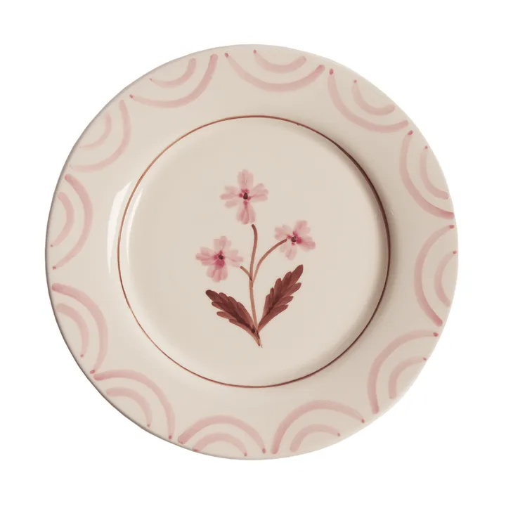 Cottage Flower assiette - Light Pink, 28 cm - Pick a Poppy
