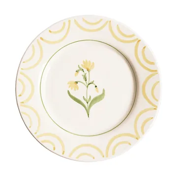 Cottage Flower assiette - Yellow, 28 cm - Pick a Poppy