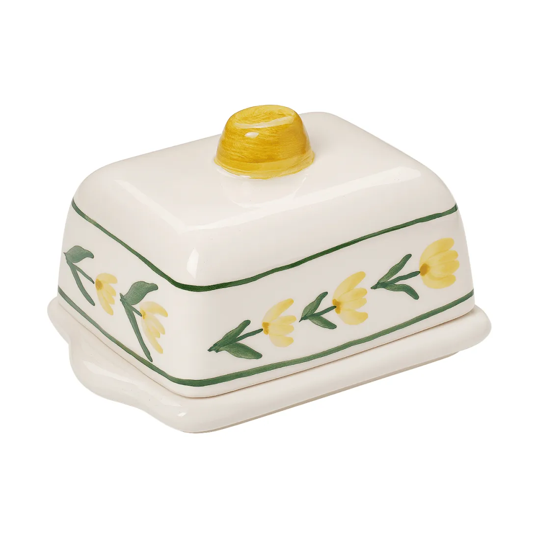 Cottage Flower beurrier, Yellow, 17x11,5 cm Pick a Poppy