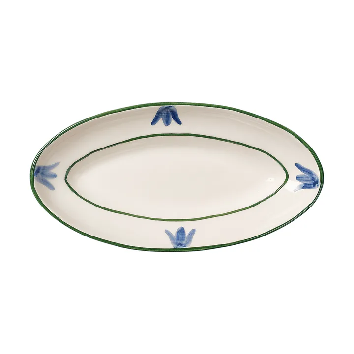 Cottage flower Blue Bell plat de service - Light Blue, 25,5 cm - Pick a Poppy