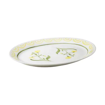 Cottage Flower plat de service - Yellow, 32 cm - Pick a Poppy