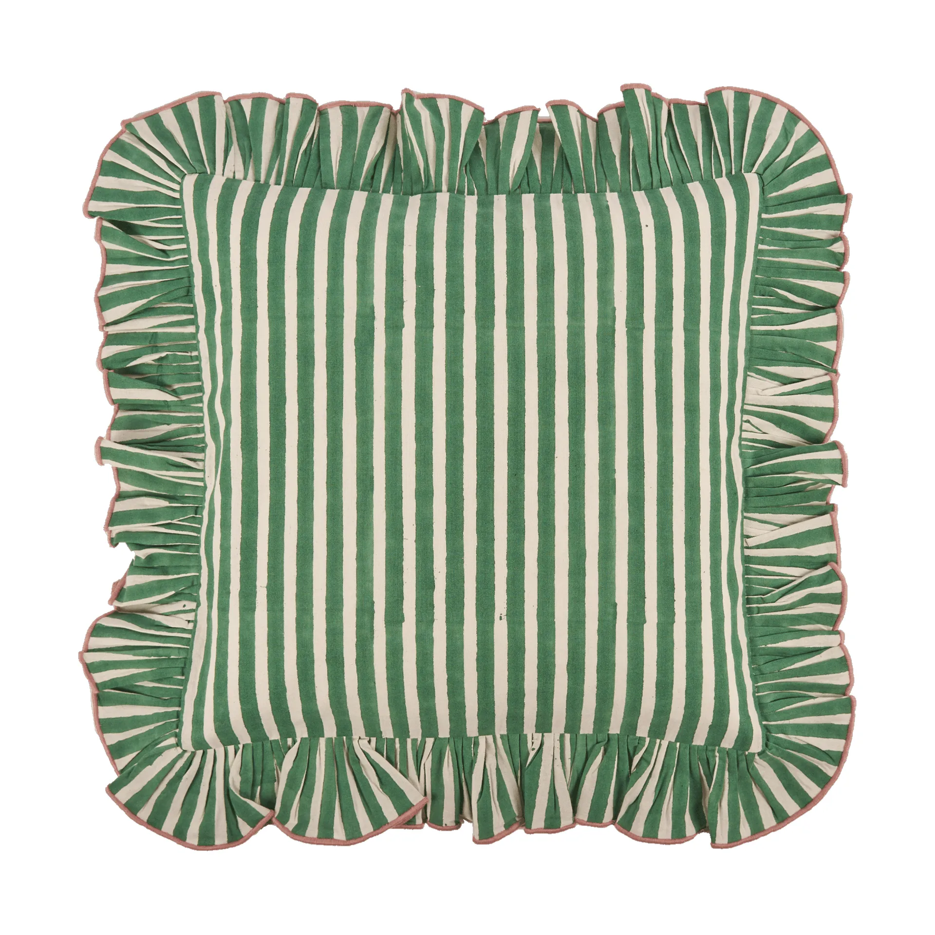 Devon housse de coussin, Green, 40x40 cm Pick a Poppy