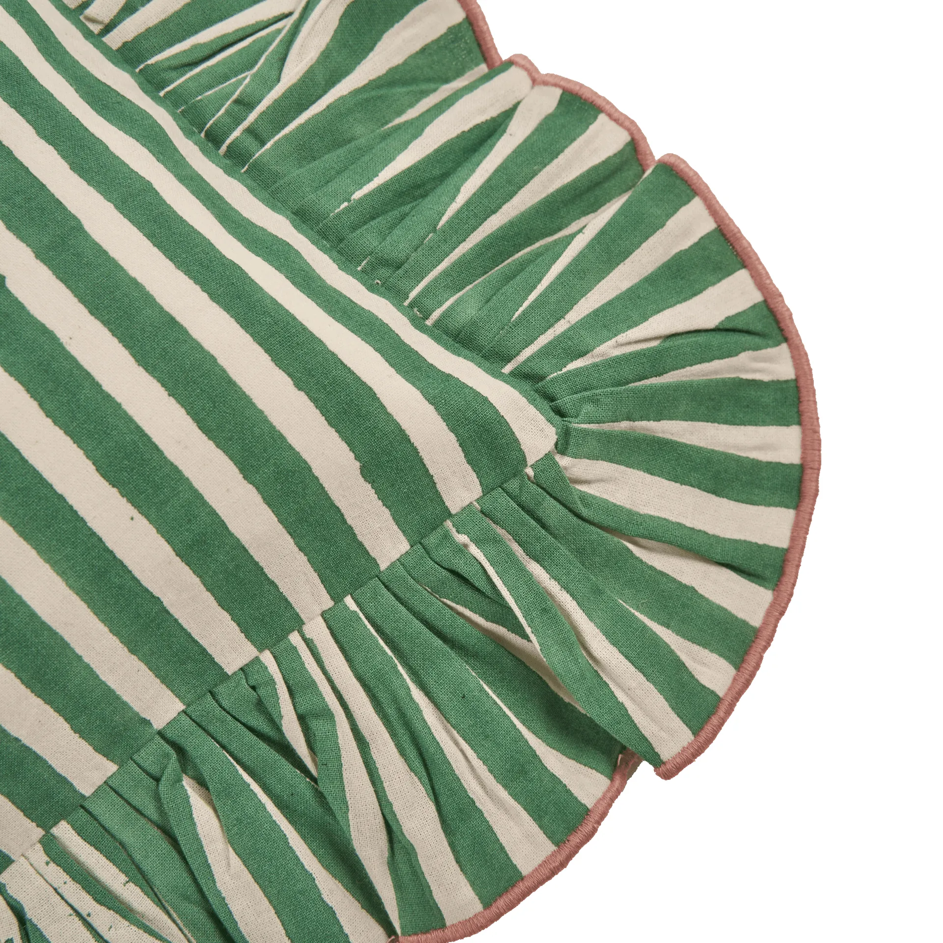 Devon housse de coussin, Green, 40x40 cm Pick a Poppy
