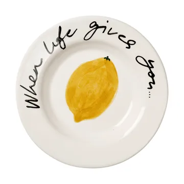 Lemon assiette à tapas - Yellow, 15 cm - Pick a Poppy