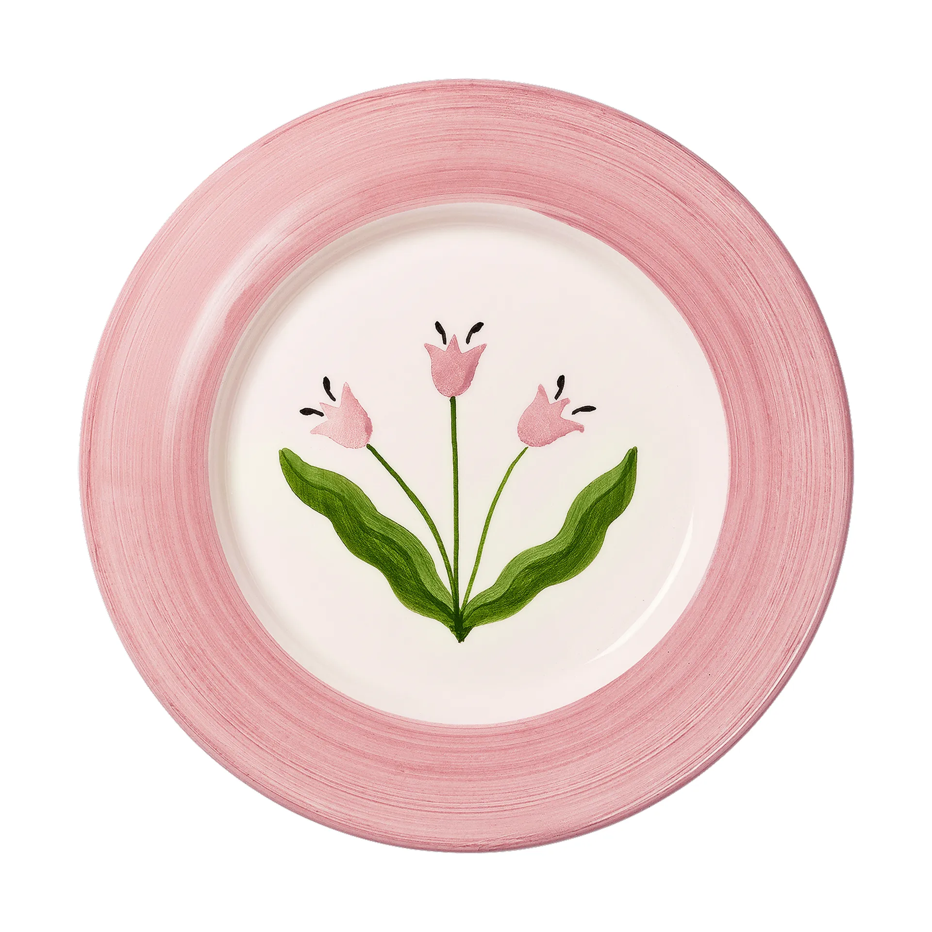 Madelen Möllard Tulip assiette à salade, Pink, 22 cm Pick a Poppy