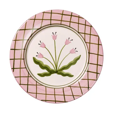 Madelen Möllard Tulip assiette - Pink, 28 cm - Pick a Poppy