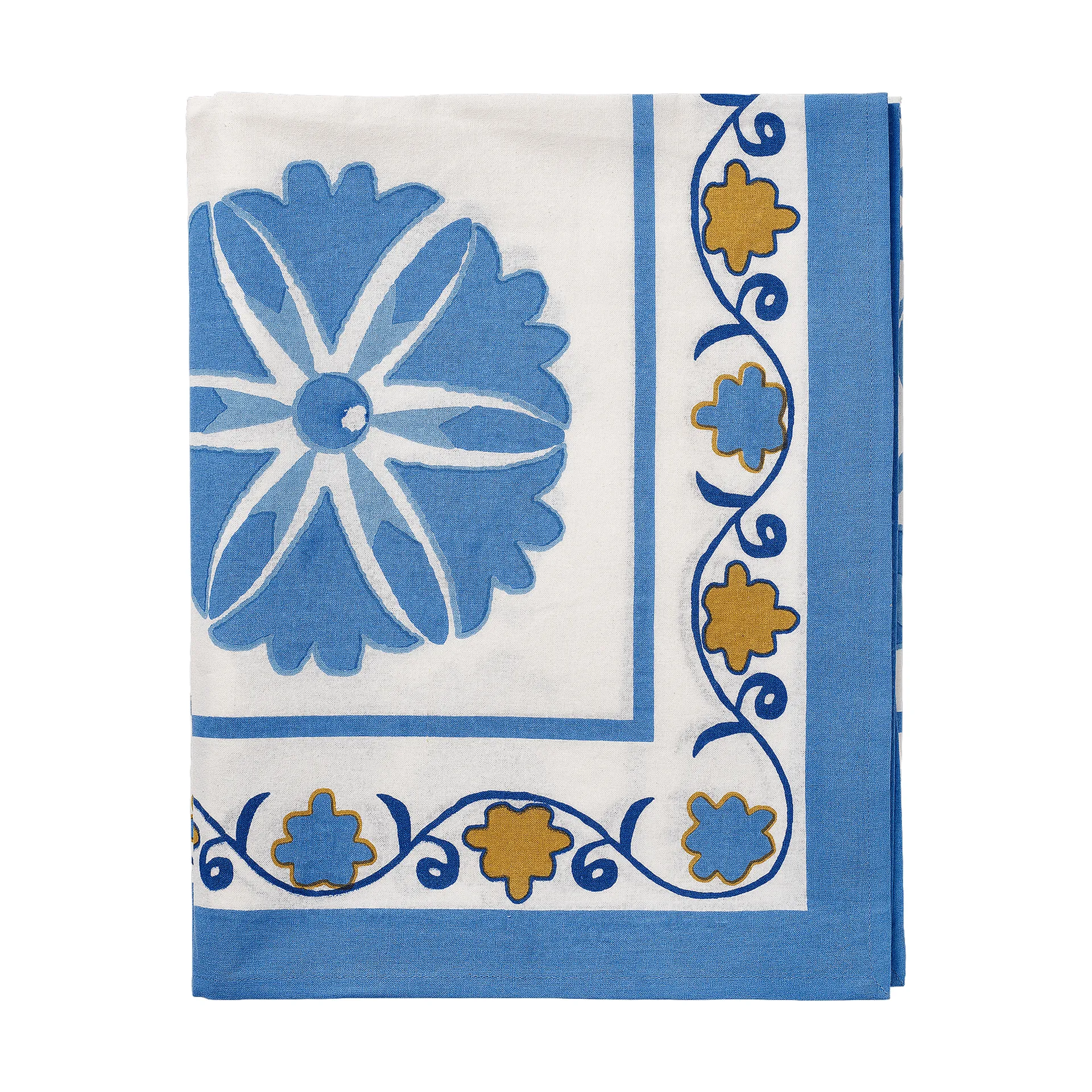 Suzani nappe, Blue, 350x150 cm Pick a Poppy