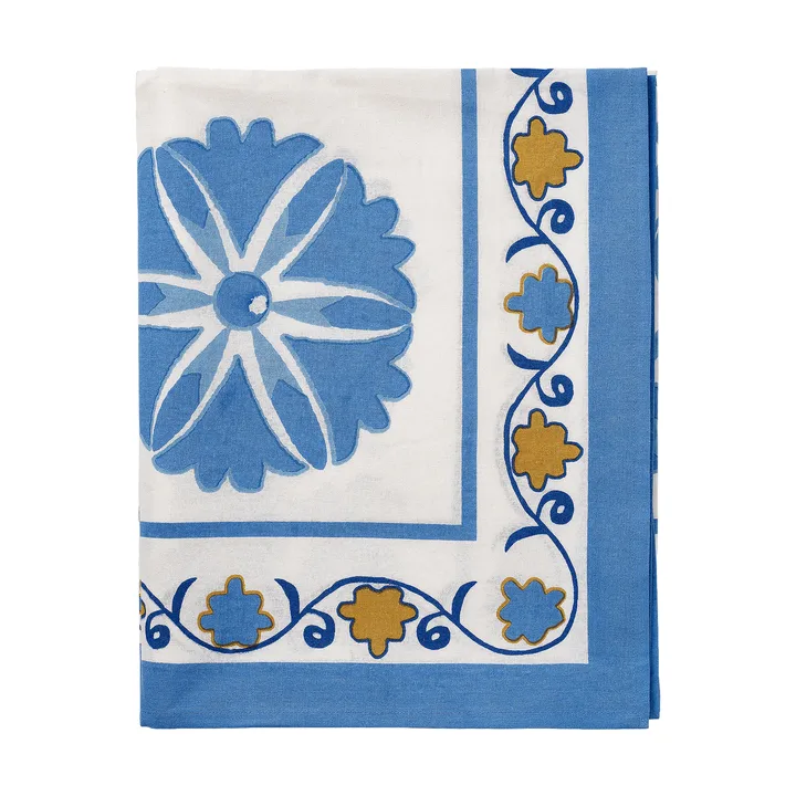 Suzani nappe - Blue, 350x150 cm - Pick a Poppy