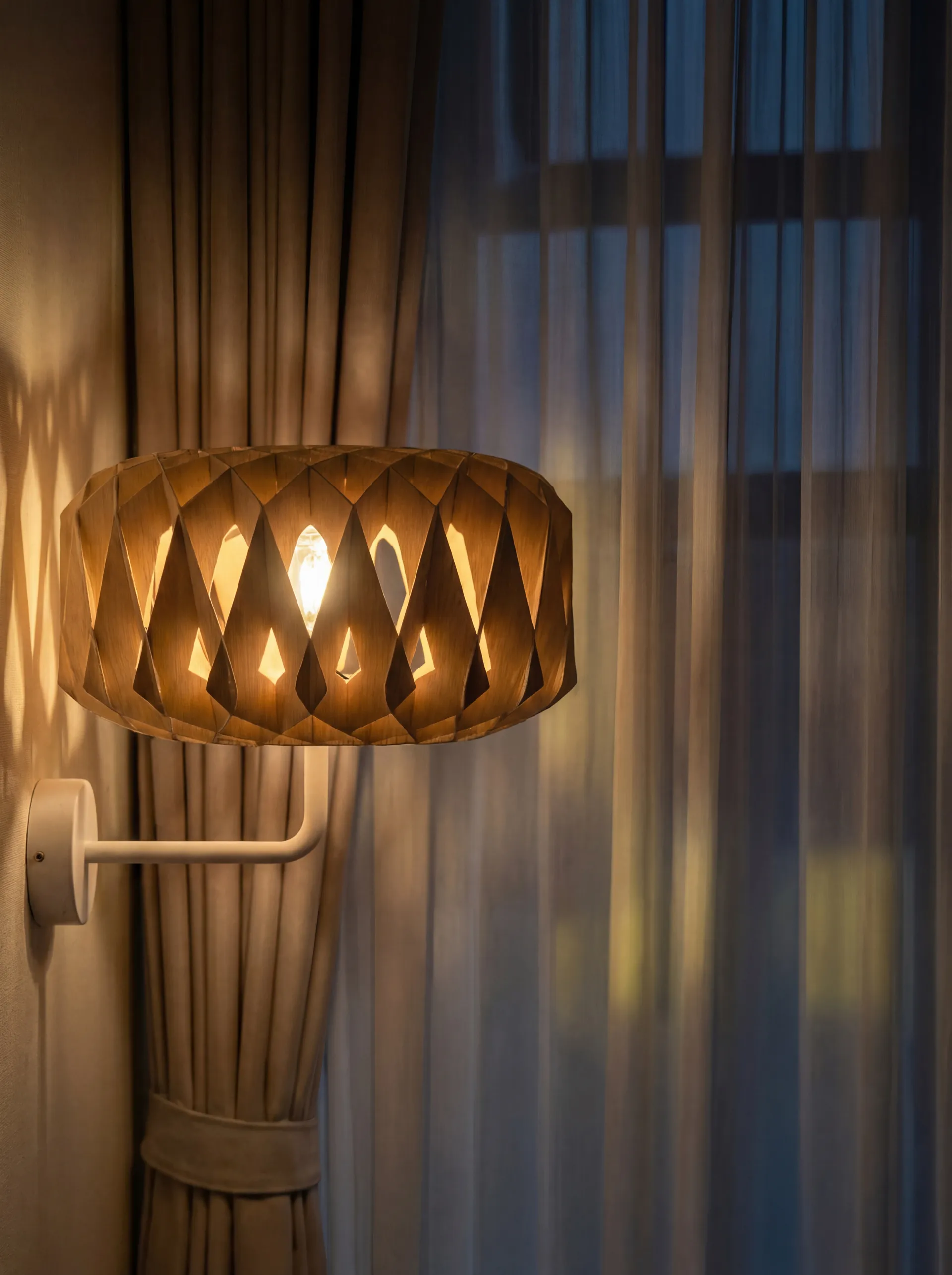 Applique murale Signature 25, Bouleau, Ø28x15,5 cm Pilke