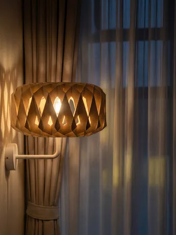 Applique murale Signature 25 - Bouleau, Ø28x15,5 cm - Pilke