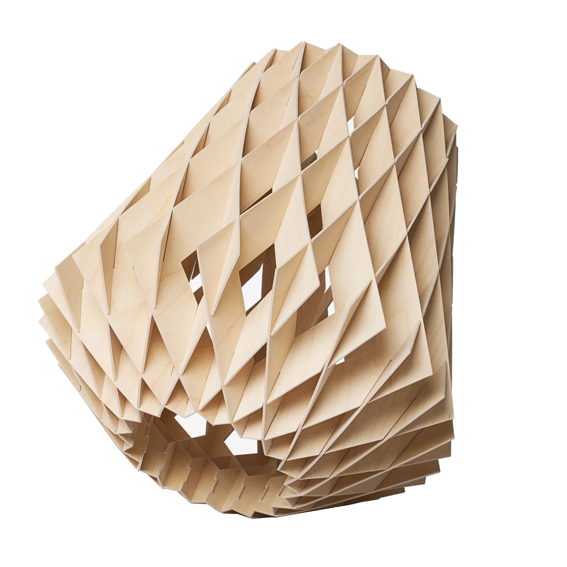 Lampadaire Pilke Signature Ø64 cm, Bouleau Pilke