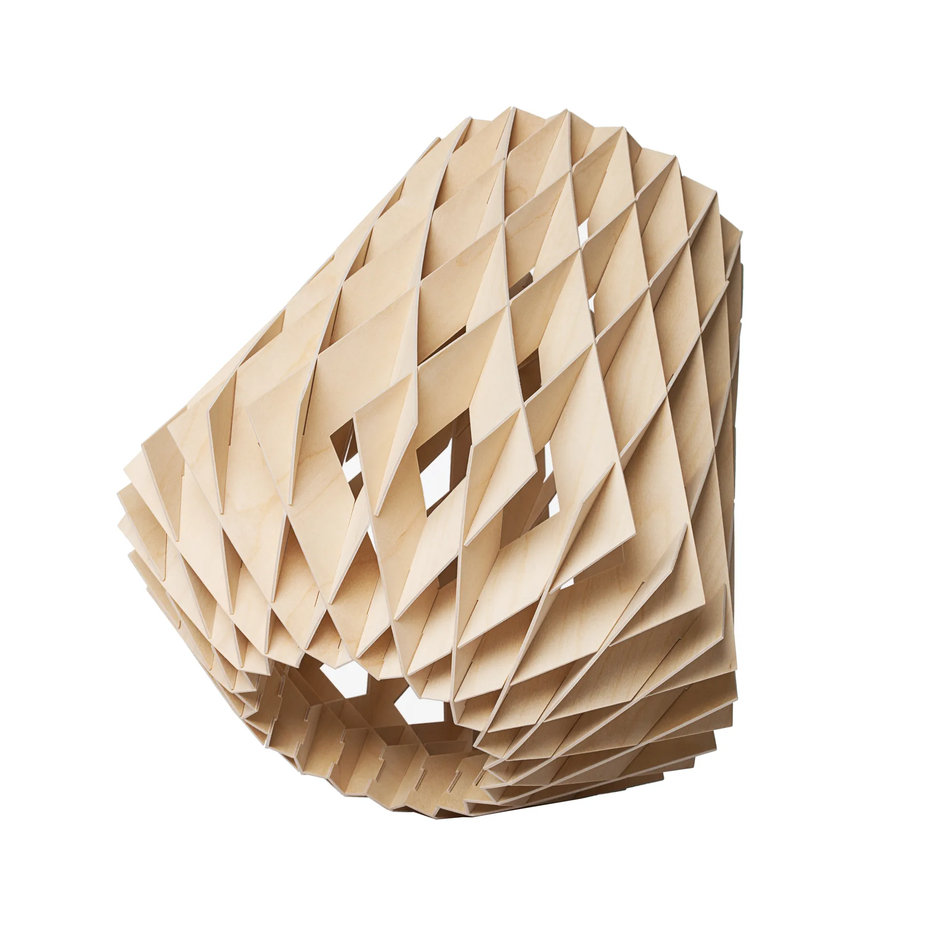 Lampe de table Pilke Signature Ø28 cm, Bouleau Pilke