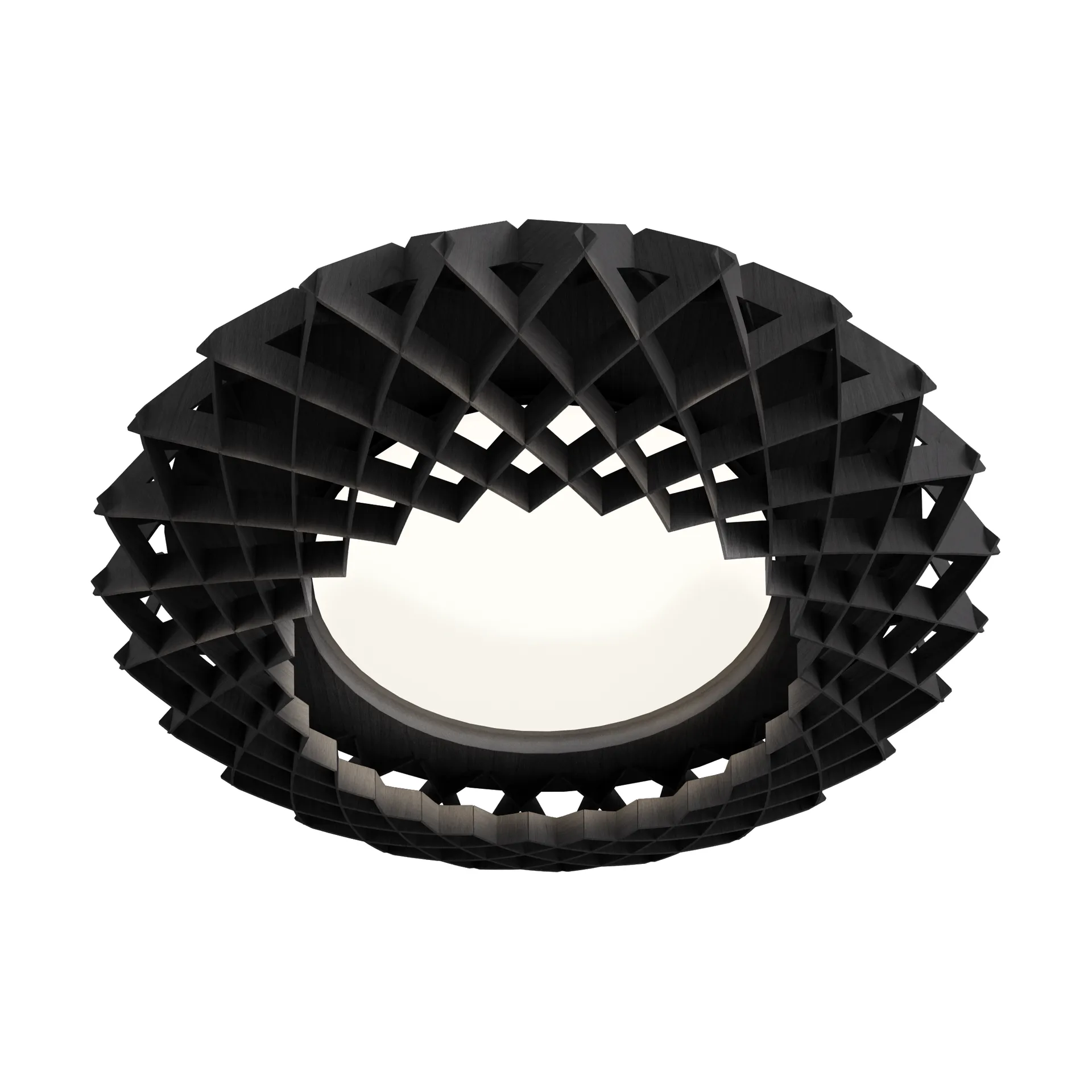 Plafonnier Pilke Signature Ø45 cm, Noir Pilke