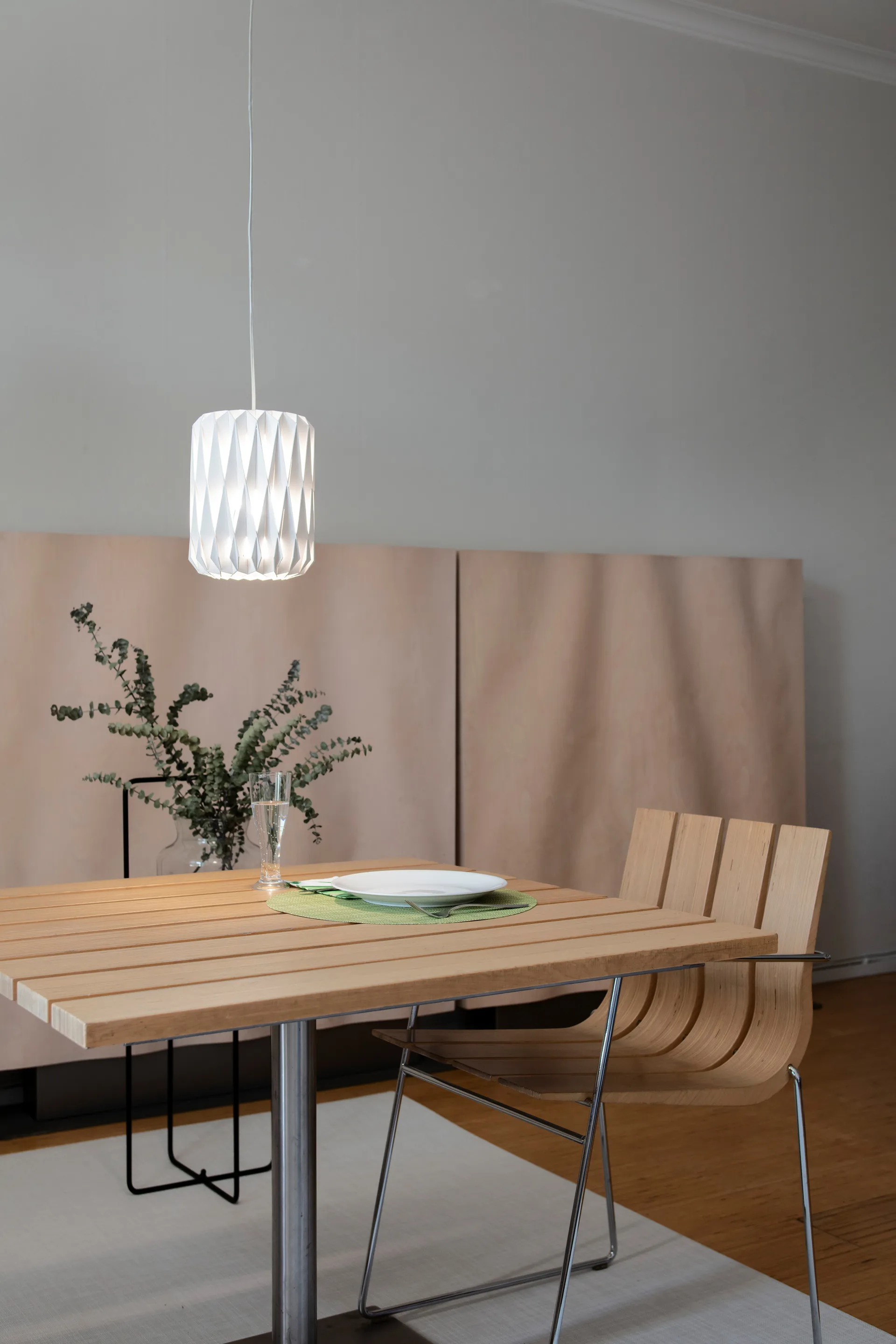 Suspension Pilke Signature Ø18 cm, Blanc Pilke