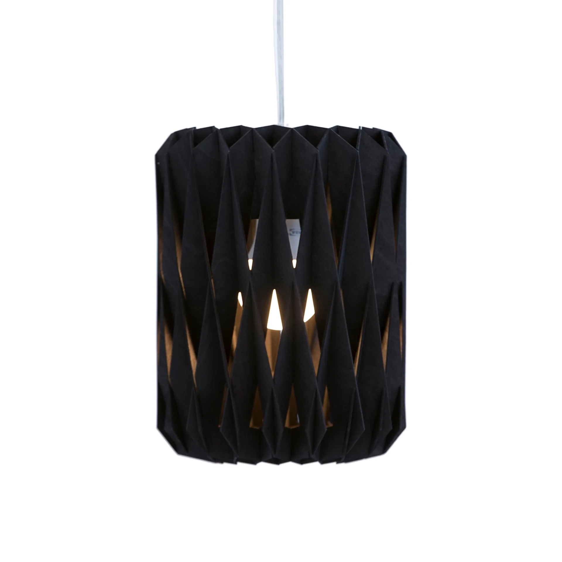 Suspension Pilke Signature Ø18 cm, Noir Pilke