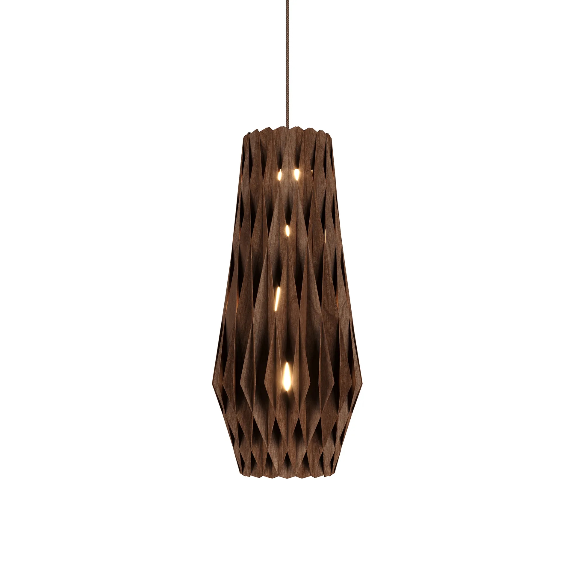 Suspension Pilke Signature 20/42 cm, Brune Pilke