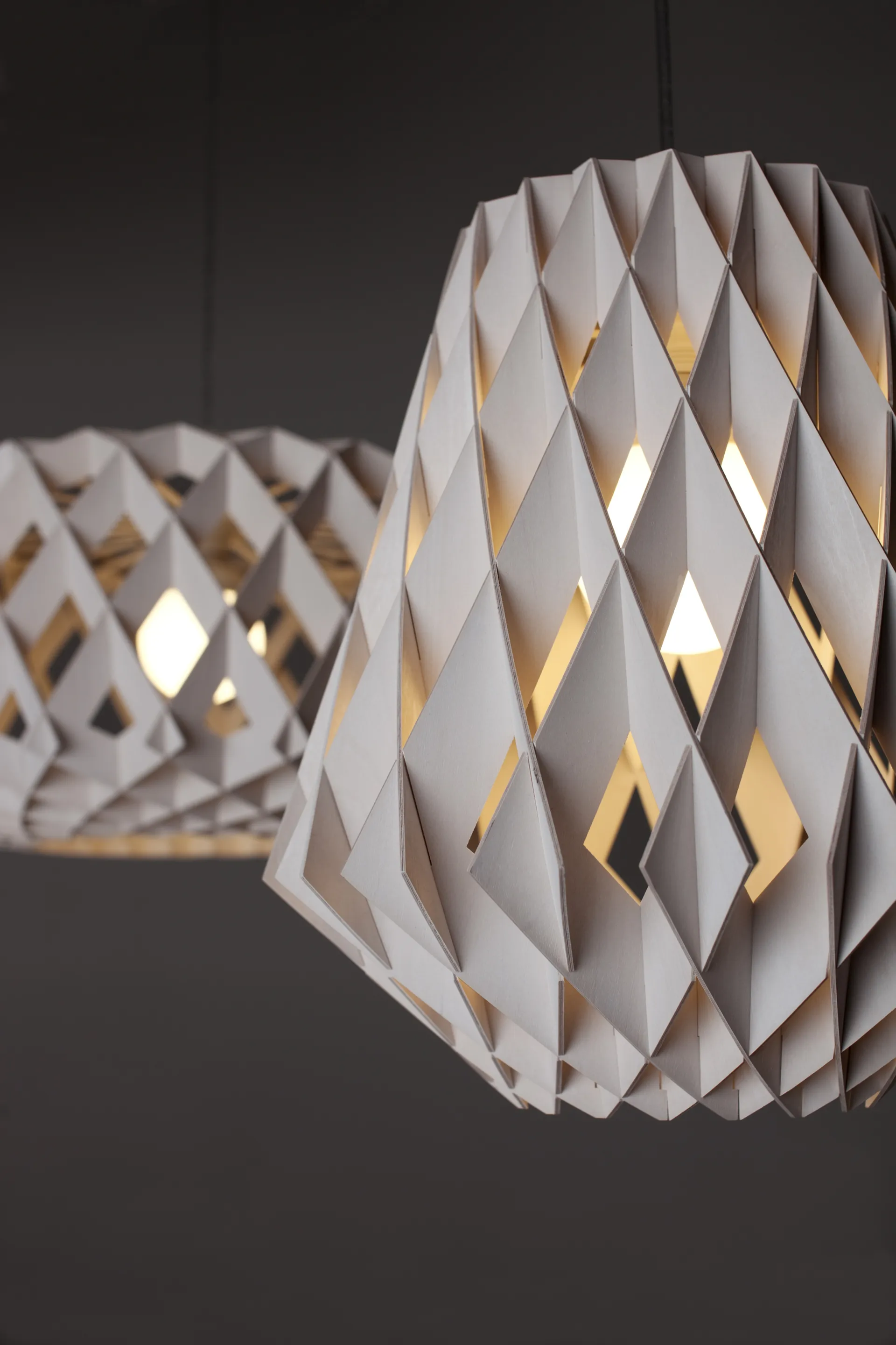 Suspension Pilke Signature Ø28 cm, Blanc Pilke