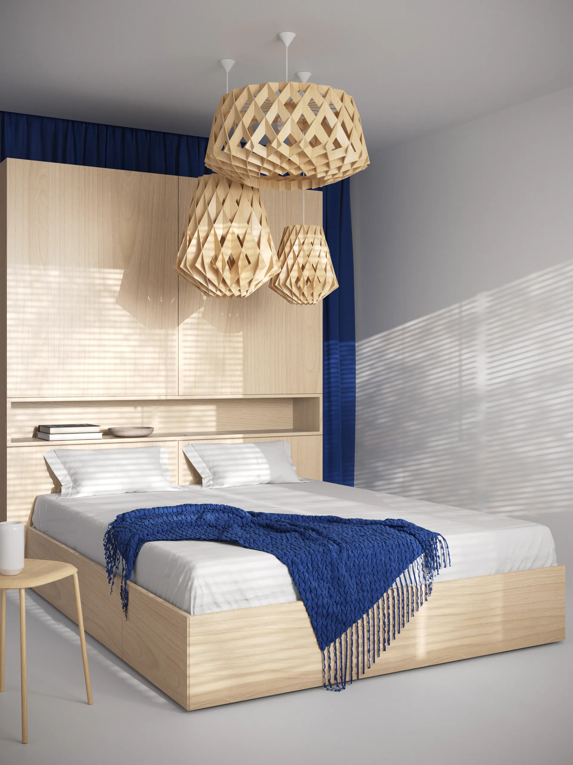 Suspension Pilke Signature Ø28 cm, Bouleau Pilke